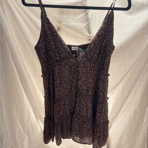 Storia Burgundy Floral Top